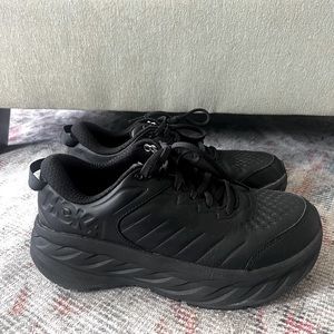 Black Hokas. Perfect for medical wear or streetwear.